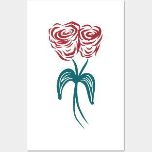 Red Roses Posters and Art